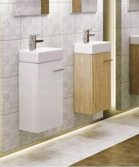 Bathroom Cabinet Set with Sink 50x70 + Cabinet with Mirror 50x60, Oak Craft, Verona