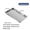 Xiaohua Xian 430 Stainless Steel Perforated Steaming Tray