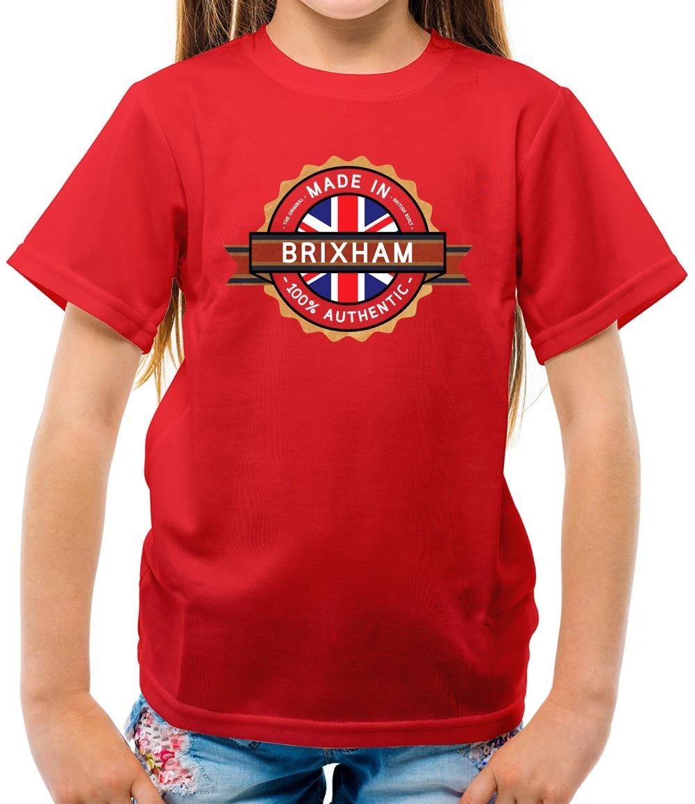 Made In Brixham - Kids T-Shirt - Town City Village Born Love Live Homewtown 160