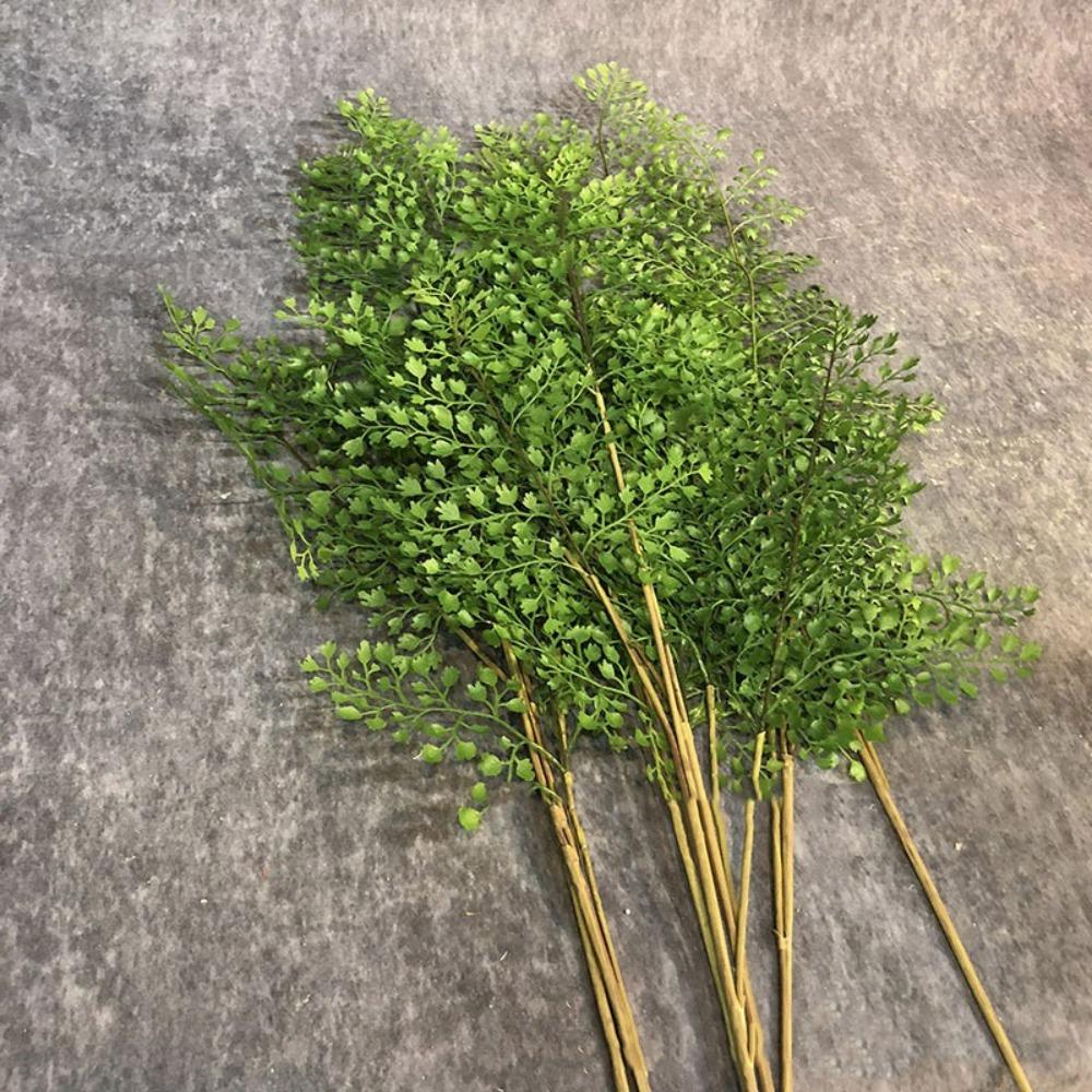 Handmade Artificial Greenery Fern Grass Realistic Fake Plants  Home Living Room Decor