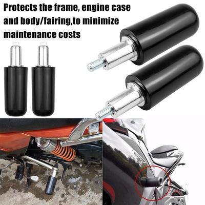 Rahmenschieber Universal Motorrad Rahmenschieber Sturzschutz Langlebiges Metall Motorradzubehör Premium Schutz-Kit