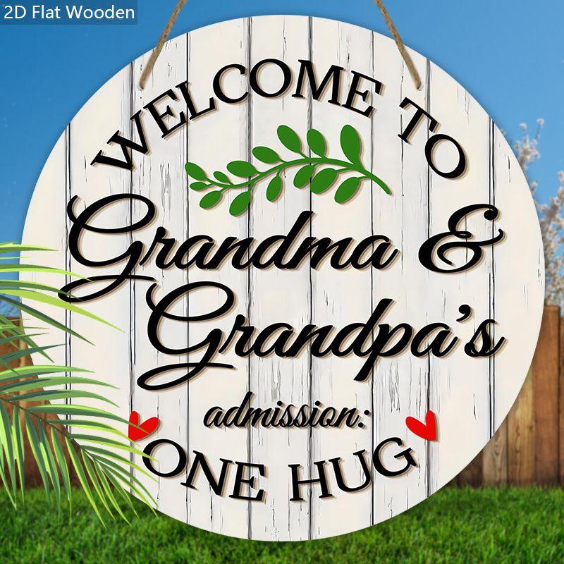 Płaskie dekoracyjne znaki 2D do zawieszenia, dekoracja ściany lub drzwi we wnętrzu, dekoracja ogrodu, ciekawe prezenty dla rodziny i przyjaciół