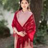 New Sunscreen Lace Split Shawl Fashion Versatile Cape Shawl Sunscreen Clothing Women's Summer Thin Shawl Shawl