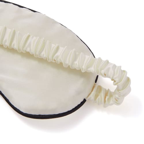 Francfranc Silk Eye Mask, Ivory