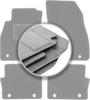Gray Car Mats For: Opel Insignia A FL Sedan, Liftback, Station Wagon (2013-2017)