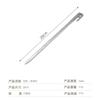 Heavy Duty Camping Tent Pegs 3mm Thick Steel Stakes Snow Ground Tarp Anchoring Outdoor Gear