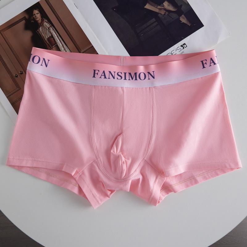 Men's Underwear Pure Cotton Underwear Men's Boxer Shorts Men's Gradient Color Boxer Shorts