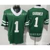 New York Jets NFL Football Jersey Ahmad Gardner 1 Authentic Style Cotton Mens Team Sports Apparel