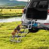 Scala per cani per auto 5 gradini Pieghevole Gradini per cani Alluminio Carico fino a 150 libbre