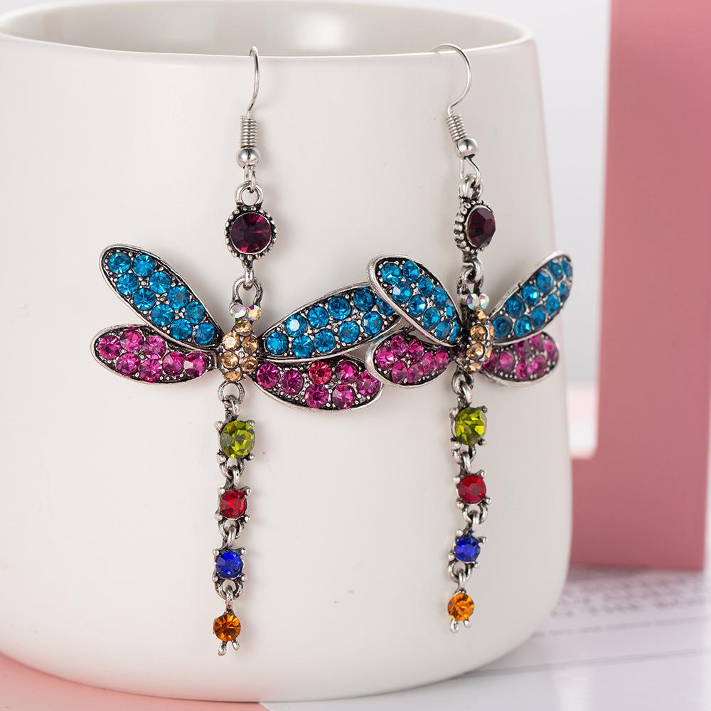 Dragonfly Dangle Earrings - Cute & Creative Women's Jewelry