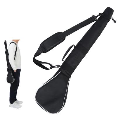 Golfkølleveske, lettvekt, bakre kølleveske, bærebag, ultralett kølleholder, golfbag kølleveske, for trening, herre, dame, skulderreim,