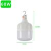 Solar Light with Panel USB Charged Hanging Emergency Sunlight Powered Lamp Outdoor Indoor House Solar Bulb Light Solar Panels