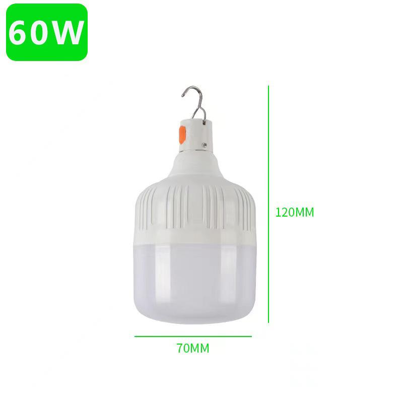 Solar Light with Panel USB Charged Hanging Emergency Sunlight Powered Lamp Outdoor Indoor House Solar Bulb Light Solar Panels