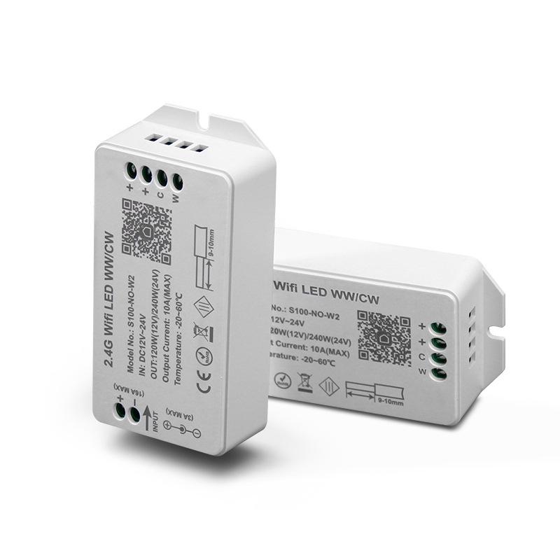 Wi-Fi Light Strip Controller: Dimming, Color Temperature, Remote & Voice Control