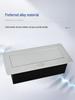 European Standard Desk Power Cord Box: Embedded, Flip-up Multi-functional Hidden Socket