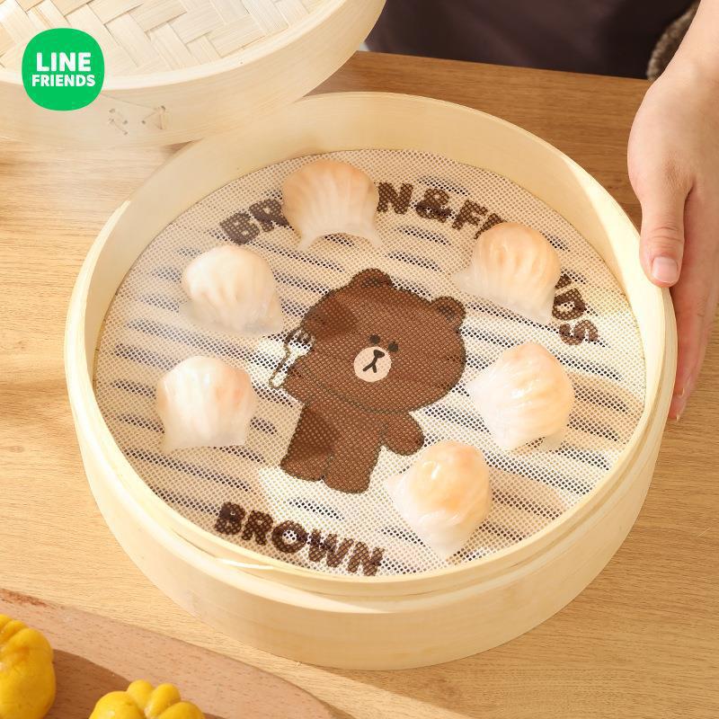Cute Cartoon Steamer: Non-Stick, Food-Grade Silicone Bun and Baking Mat