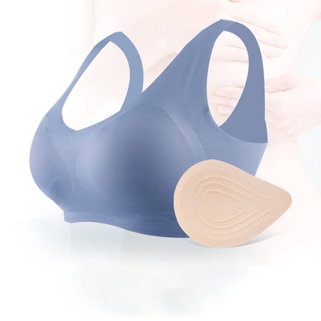 Bra Insert Pad Sponge Soft Breathable Comfortable Support Spiral Bra Cup Insert Pad