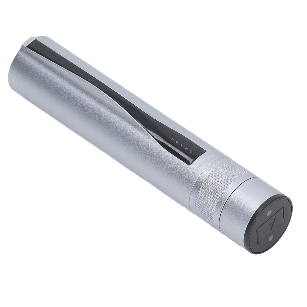 30KM Visual Fault Locator Kit Aluminum Alloy High Accuracy VFL Fiber Optic Source Tester with Light