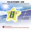 Plastic Car Atmosphere Light Universal Decorative Window Light New Solar LED Light  Auto Decor