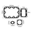 6F-50.2 6Ge-34 4Ncs-20.2 4Pes-15 4Ces-6 4Dc-5.2 2Ces-3 2Dc-2.2 Terminal Plate Gasket For Refrigeration Compressor