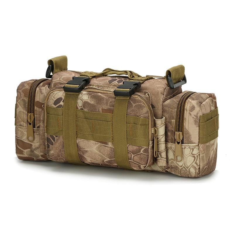 Tactical Waist Pack Outdoor Utility Bag Fishing Hiking Camping Lightweight Crossbody Shoulder Men Women