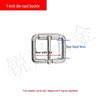 Die-Casting Zinc Alloy Pin Buckle for Leather Shoulder Strap and Webbing Adjustment