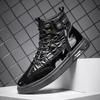 Autumn and winter new down cloth warm high-top board shoes student sports and leisure short boots