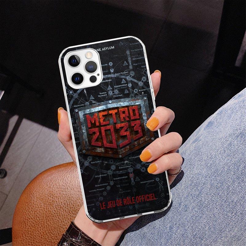 Metro 2033 Phnoe Case for Iphone 17 Air 16 16E 11 12 13 Mini 14 Plus 15 Pro Max 7 8 + SE 2020 Phone Cover Coque