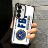 Police FBI ID Card Swat Soft Phone Case For Samsung A17 A27 A07 A37 A57 A16 A56 A15 A55 A14 A54 A13 A53 A26 A36 A25 A35 A24 A34