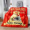 Rugby Fans Customize Your Name Blanket Warm Comfortable And Soft Blankets Are Suitable For Home Chairs Office Sofas Sofas Office Camping And Gifts For