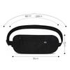 Outdoor Sports Jogging Chest Pack Waist Bag Invisible Travel Waist Pack Pouch for Passport Money Belt Bag Hidden Security Wallet