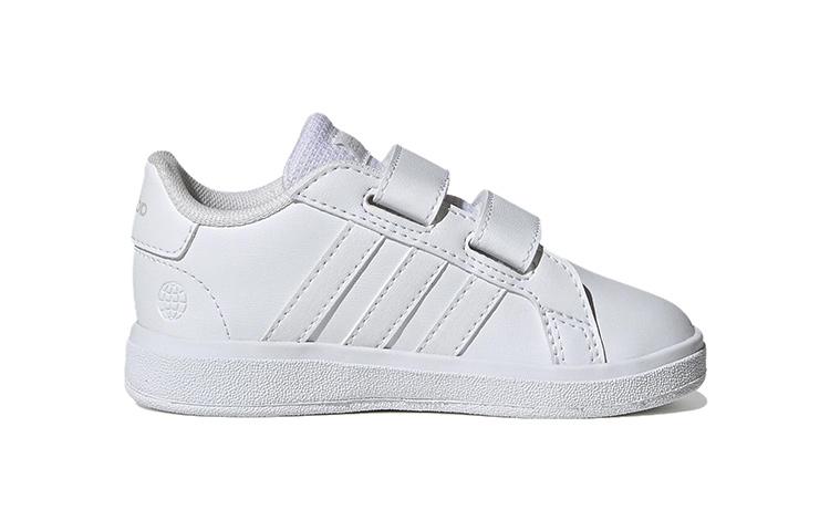 Adidas Neo GRAND COURT Low top Skateboard Shoes White Infant And Toddler FZ6164