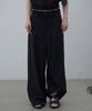 LCDC™ Crinkle Detail Wide Trousers (Black)
