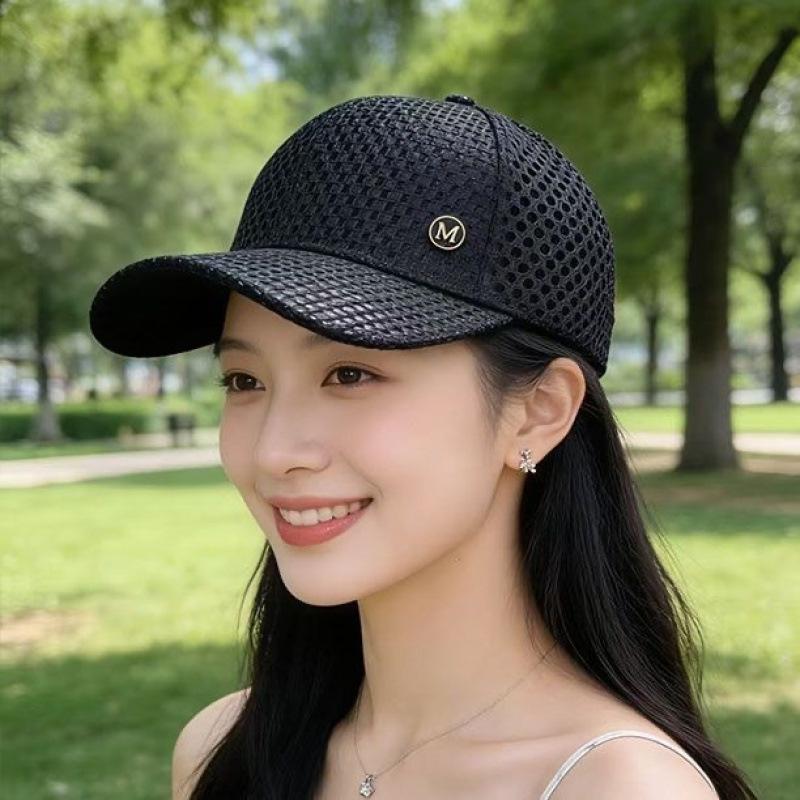 Summer Breathable Sunshade Mesh Baseball Baseball Baseball Baseball Cap, Outdoor Sports, Fashionable And Versatile, Unisex Casual For Women