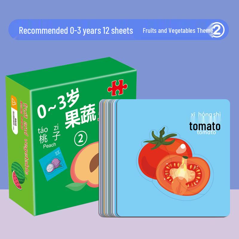 

Развивающий пазл для малышей с животными: Возраст 1,5-6 лет, Развивающая игрушка для раннего обучения для мальчиков и девочек