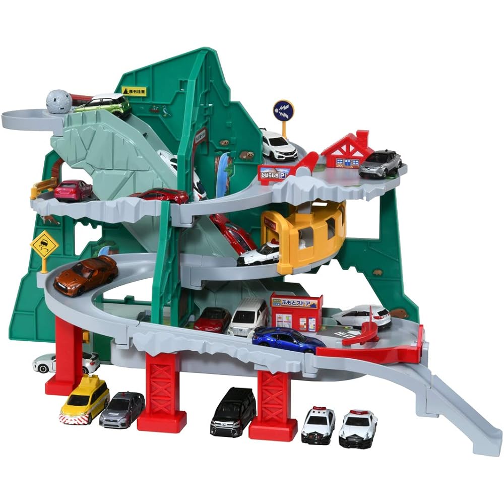 

Takara Tomy Tomica Tunnel Climbing Drive Toy Car Set Miniature Vehicle for Boys 3 Years and Up