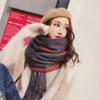 Womens Fall Winter Scarf Fashion Tassel Soft Warm Blanket Scarves Thick Soft Womens Shawl Wraps