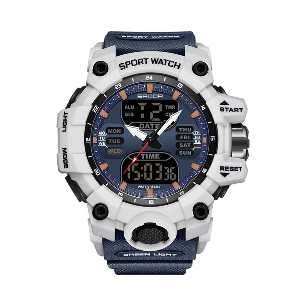 Men's Digital Watch Sports Electronic Watch With Luminous Display, Running Timer, Alarm Clock, Resistant Fitness Watch For Outdoor Activities