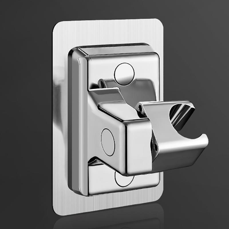 

1 шт. держатель для душевой лейки, регулируемый настенный держатель для душа, самоклеящийся держатель для душевой лейки, аксессуары для ванной комнаты