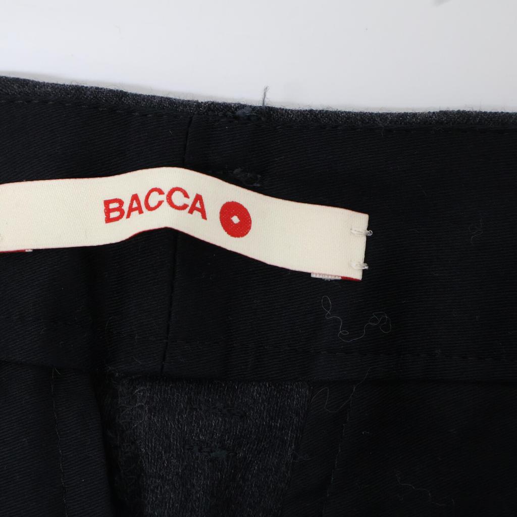 BACCA Charcoal wool rayon twill trousers Bottoms 36 charcoalUsed