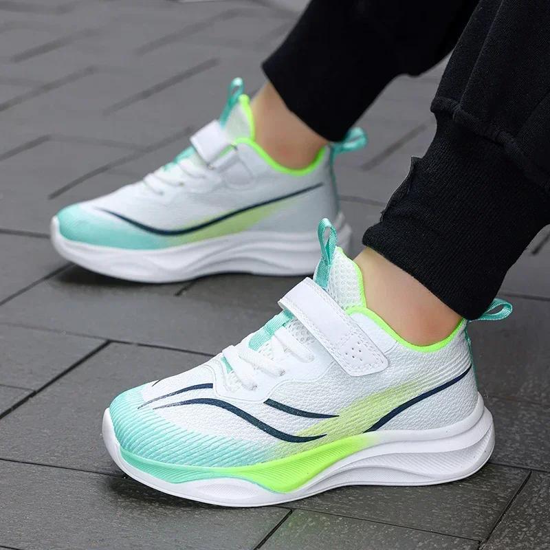Non-slip Surface Pupil Cuhk Boy Boy Fashion Shoe Children's Shoes Boy Sneakers Shoes Breathable Outdoors Leisure Trainers Casual