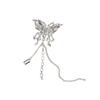 Elegant Vintage Butterfly Tassel Brooch: Versatile, Long Fashion Pin for Women