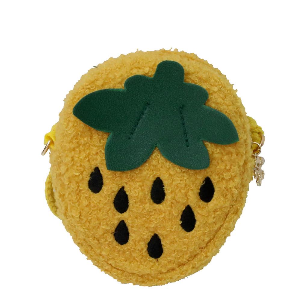 Очаровательная Мини Плюшевая Клубника Детская Сумка Через Плечо Стильных Цветов Для Детей