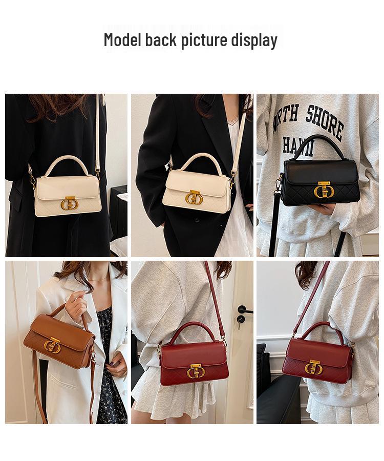 2025 Trendy Retro Minimalist Crossbody Bag: Large Capacity, Stylish Commute & Leisure Shoulder Bag