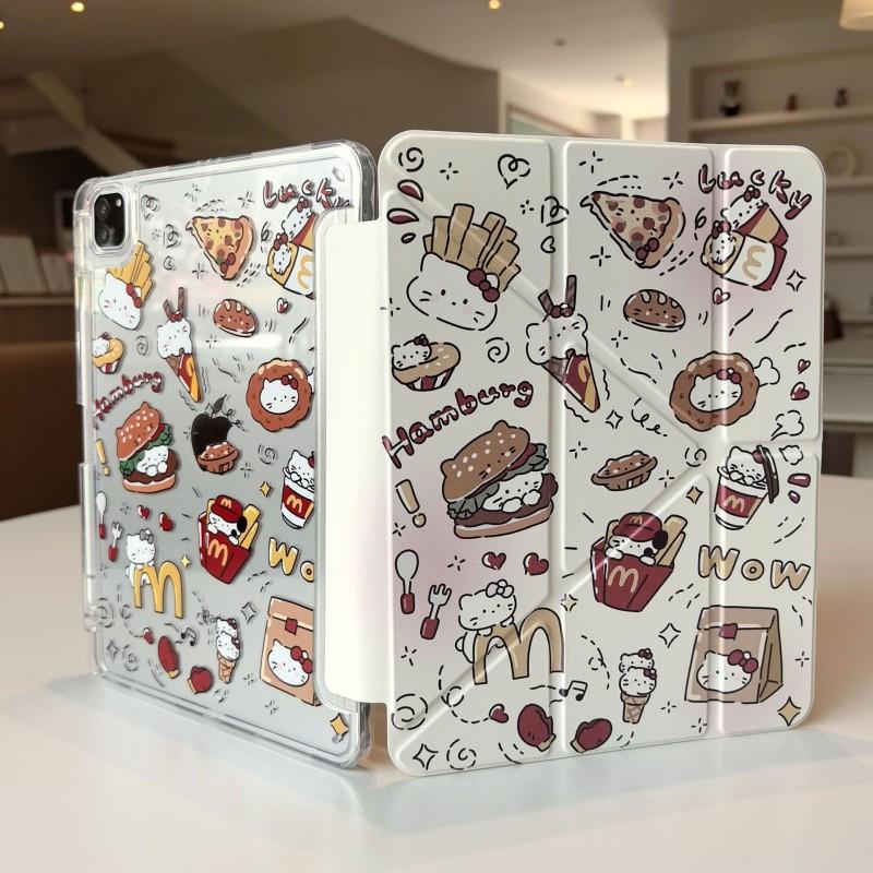 3Y Style IPad Case With Pen Slot Magnetic Cover 11th Gen Air 7 5th Pro 11 Inch Stand Shockproof Hard Shell