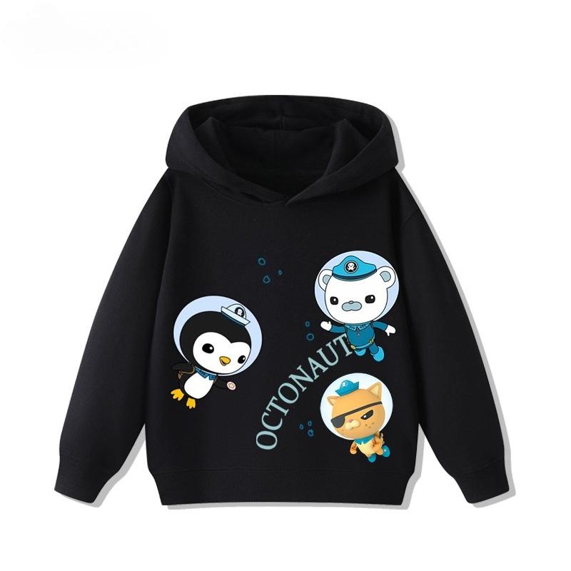 Children's Hooded Sweatshirt for Autumn and Winter Is Warm and Cute It's A Casual Children's Top