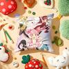 Cushion Cover Plush Fabric Soft DoubleSided Printed Sofa Warm Winter Home Gift Pillow Cover PPuella MMagi Madoka Magica