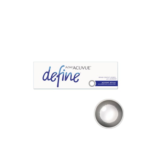 

1-Day Acuvue Define Moist Accent Style [BC] 8.5 [PWR] -2.50, 30 линз