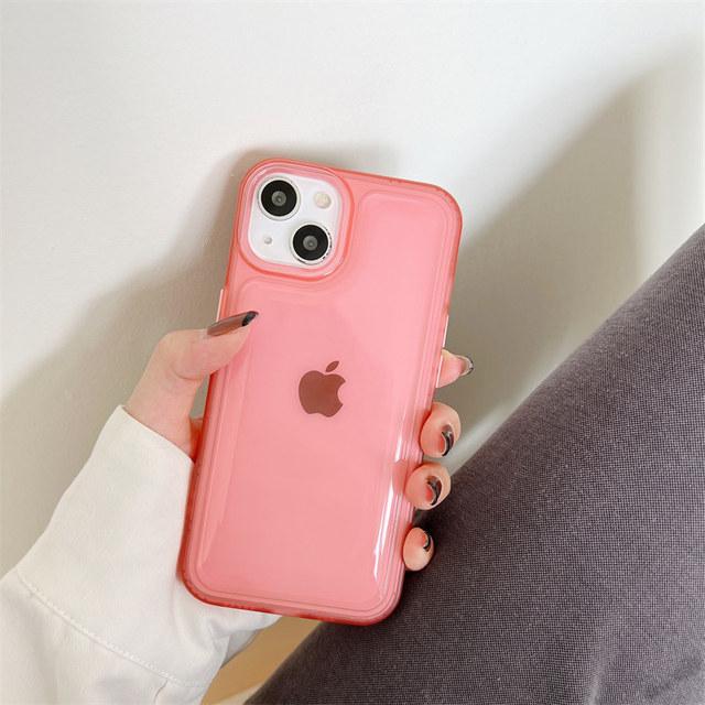 

Стильный брендовый мягкий силиконовый чехол для телефона Ins для Iphone 13 12 11 Pro Max Xr X Xs Max 13 Pro, цветной прозрачный противоударный чехол For iPhone 13