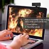 USB 2.0 HD 1080P Webcam Camera Video Calling with Microphone Mic for PC Laptop